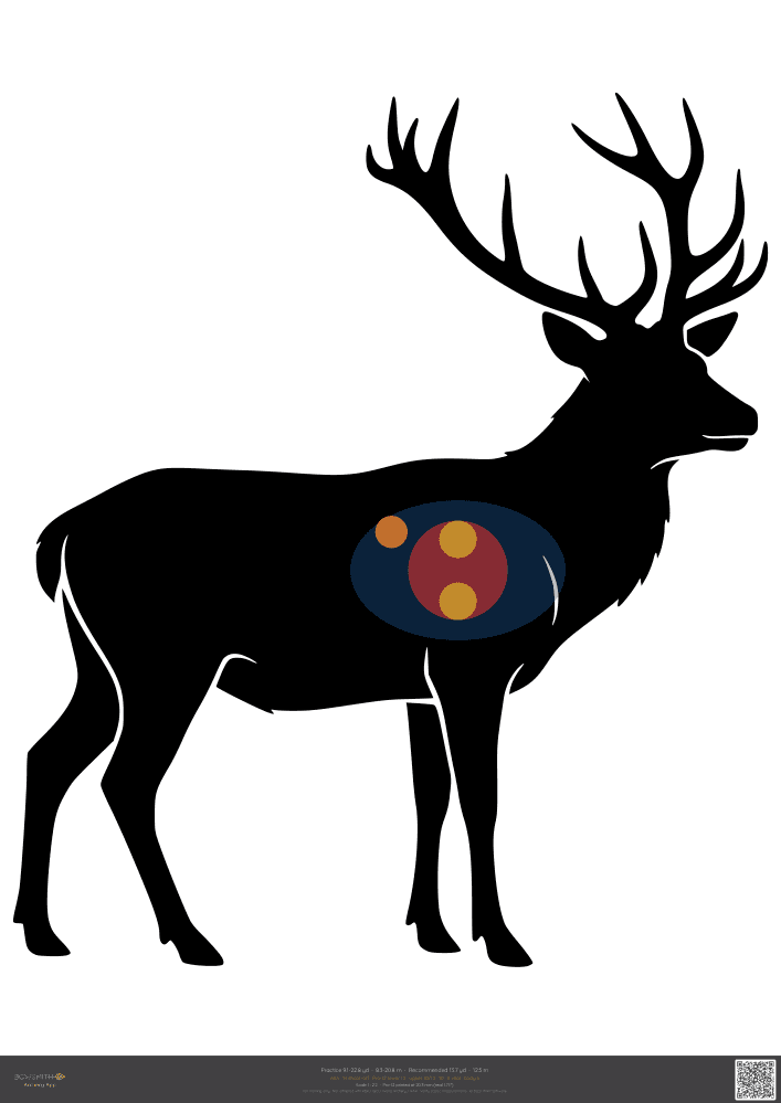 Podgląd tarczy Red deer ASA