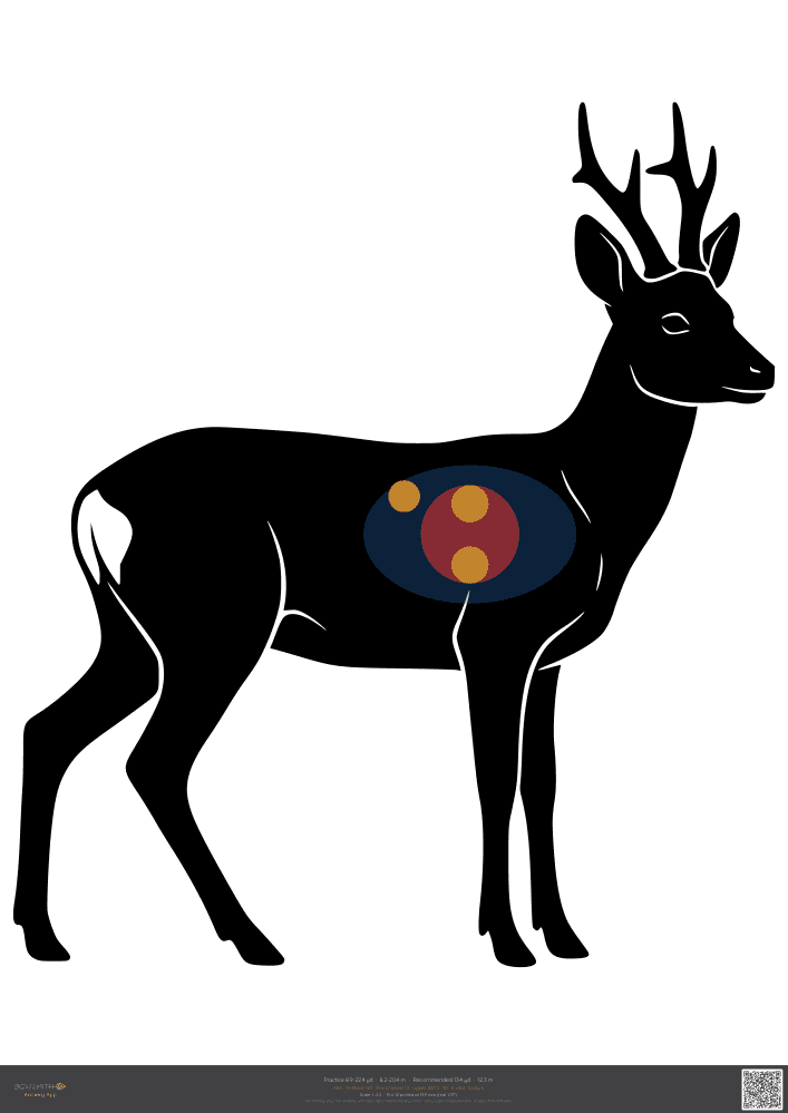 Podgląd tarczy Roe deer ASA