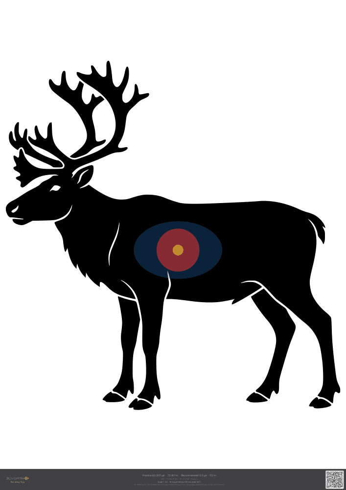 Náhled terče Caribou IBO