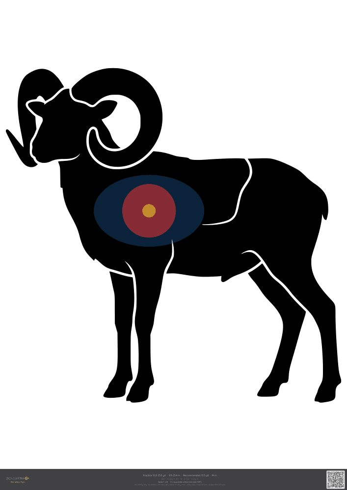 Náhled terče Mouflon IBO