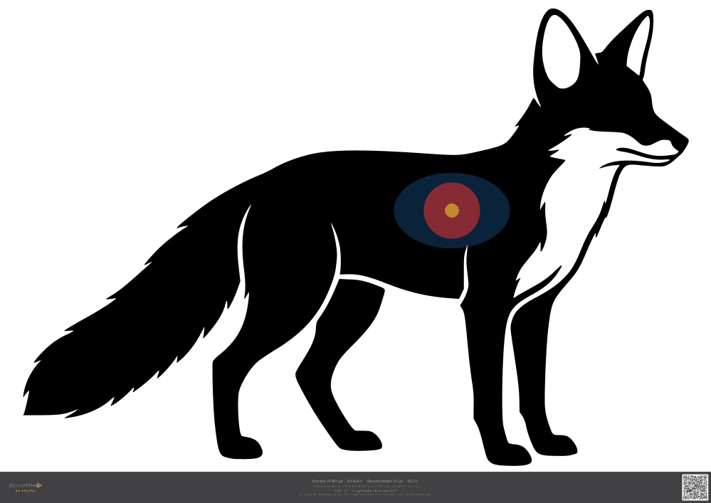 Náhled terče Fox IFAA