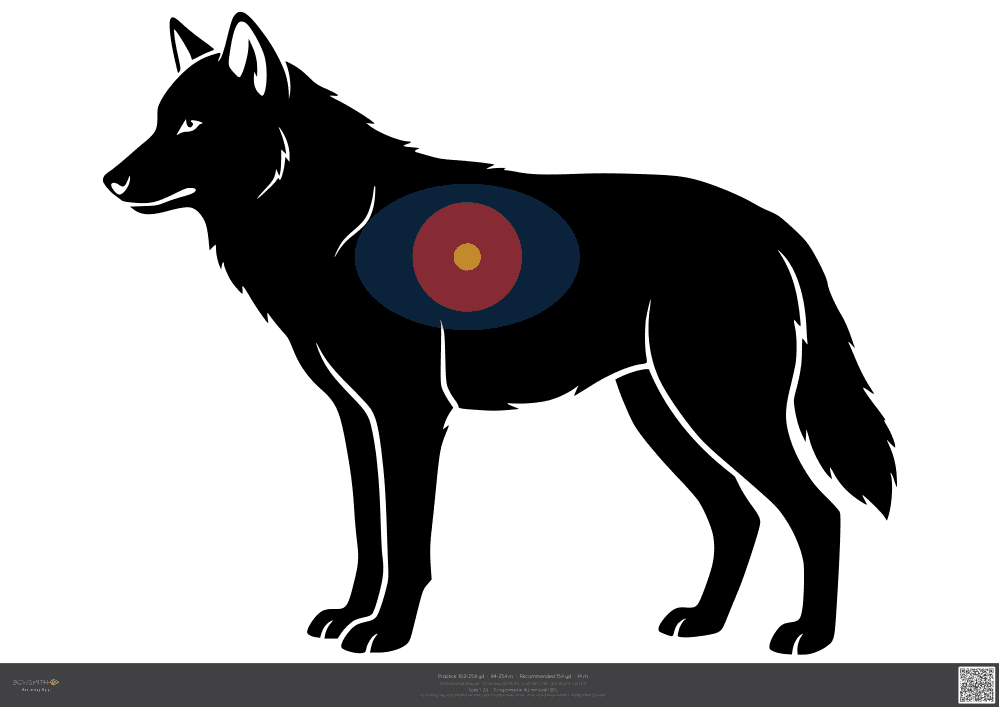 Náhled terče Wolf IFAA