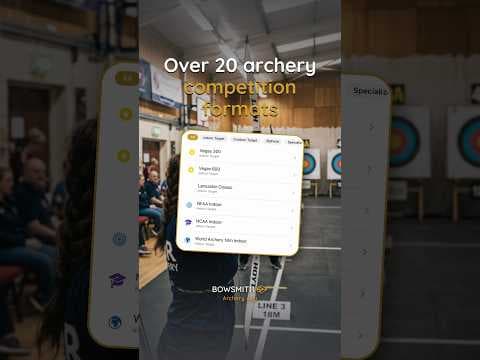Set up any archery competition format in seconds